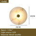 Moonshade Natural Marble Wall Sconce - DWHOME