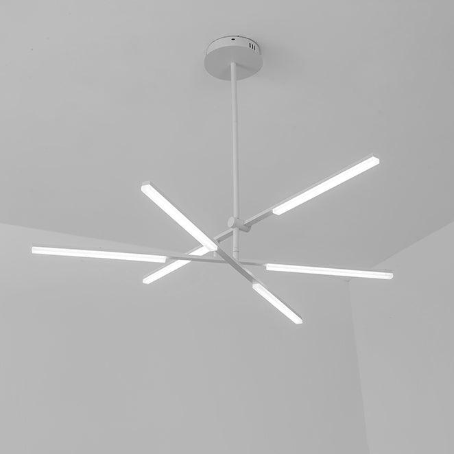 Faro minimalist all white pendant light chandelier - DWHOME