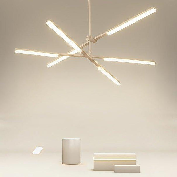 "Faro lustre suspendu minimaliste tout blanc-DWHOME"