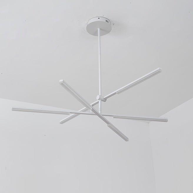 Faro minimalist all white pendant light chandelier - DWHOME