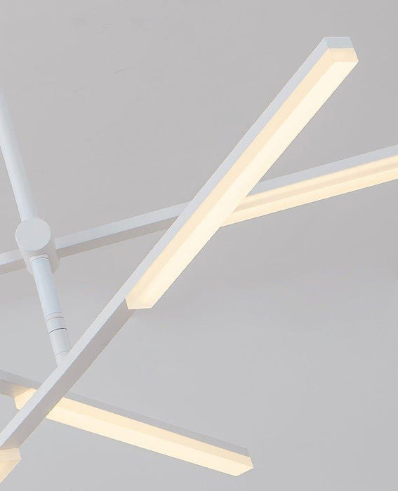"Faro lustre suspendu minimaliste tout blanc-DWHOME"