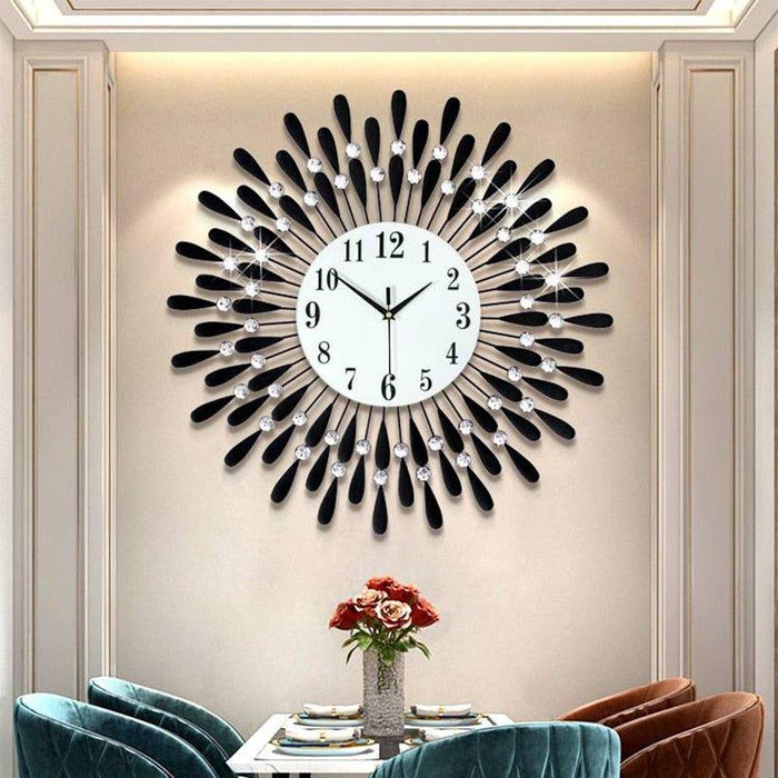 Feather Sun Wall Clock - DWHOME