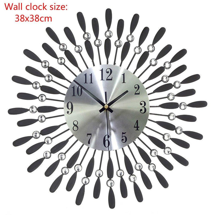 Feather Sun Wall Clock - DWHOME