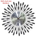 Feather Sun Wall Clock - DWHOME