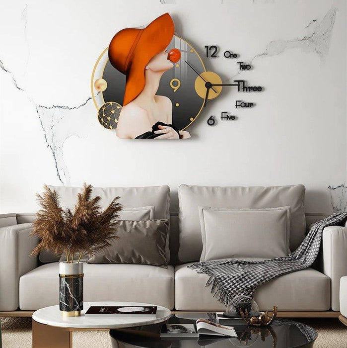 Femme DIY Wall Clock - DWHOME