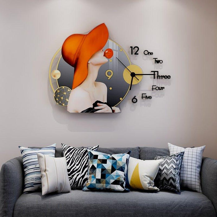 Femme DIY Wall Clock - DWHOME