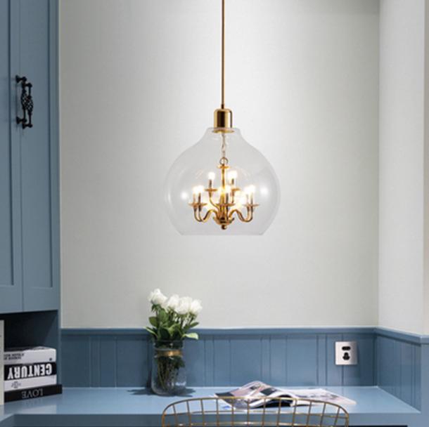 LED Modern Mini Chandelier Pendant Light - DWHOME