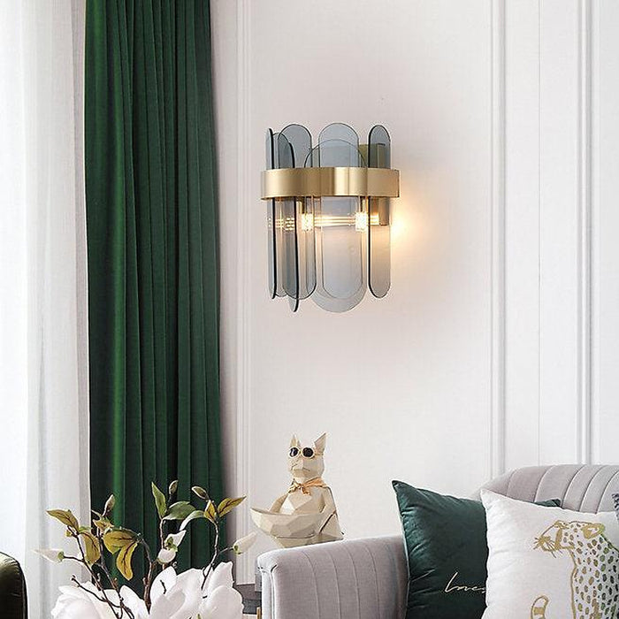 Applique murale décorative en verre moderne LED-DWHOME