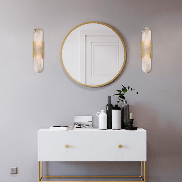 LED North-European Metal & Stone Simple Creative Wall Light - DWHOME