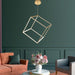 LED Cubic Frame Modern Pendant Light - DWHOME