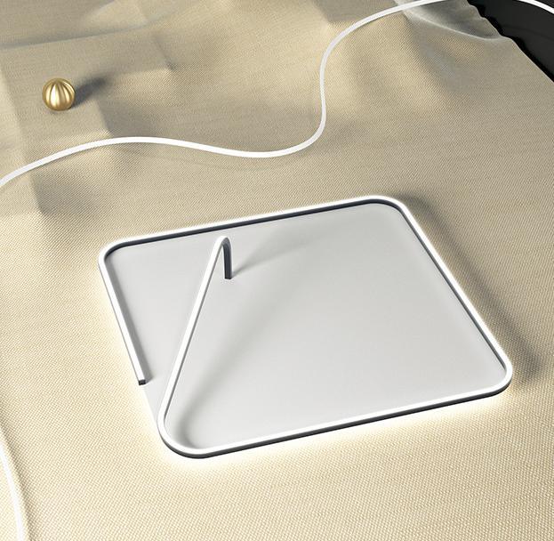 LED Modern Rope with Square Ceiling Light - DWHOME