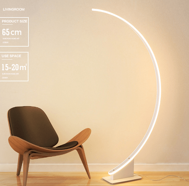 LED New Arc Design Modern Floor Lamp - DWHOME