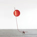 LED Red Arc Creative Floor Lamp - DWHOME
