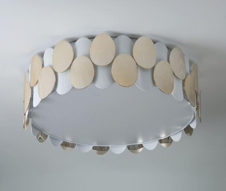 LED The Nordic Modern Egg Shape Ceiling Light - DWHOME