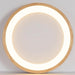 LED Wooden Halo Round Modern Ceiling Light - DWHOME