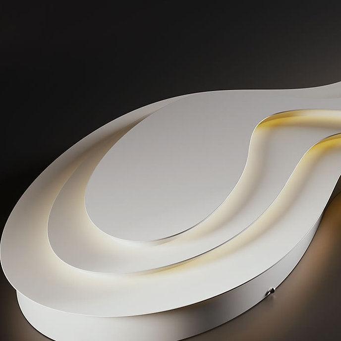 LED Post-modern Wave Design Simple Ceiling Light - DWHOME