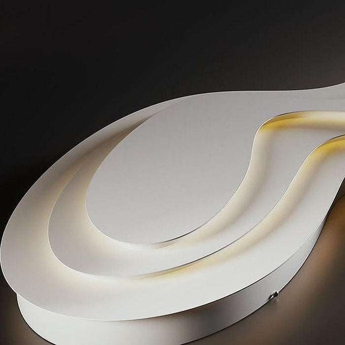 LED Post-modern Wave Design Simple Ceiling Light-DWHOME