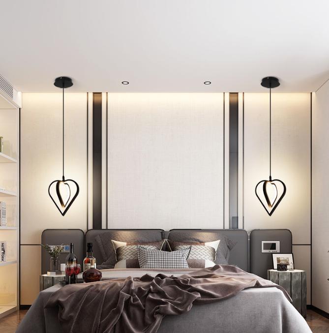LED Heart Shape Design Pendant Light - DWHOME
