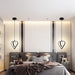 LED Heart Shape Design Pendant Light - DWHOME