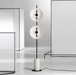LED Double-Disc Decorative Floor Lamp - DWHOME