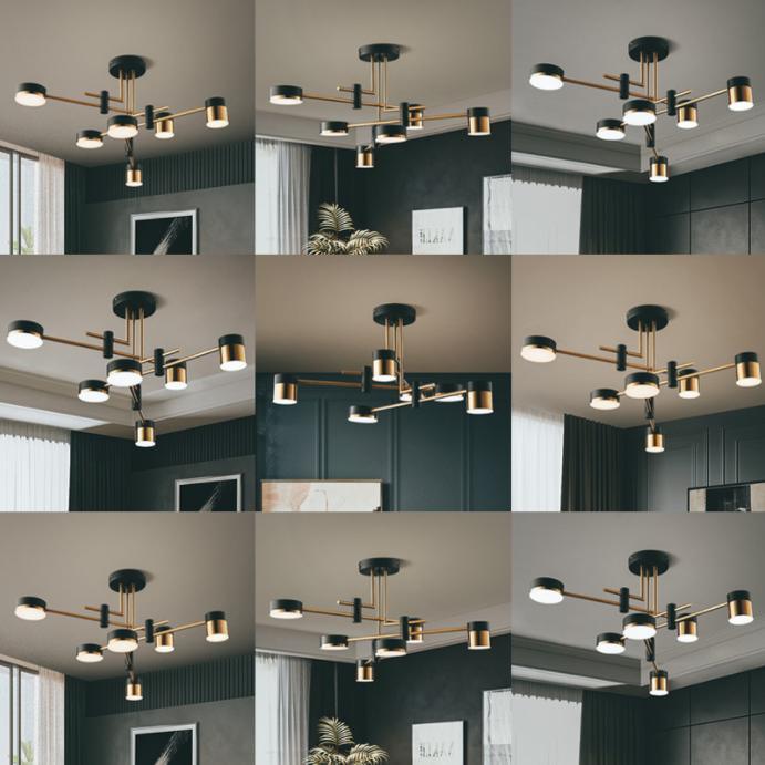 LED Multi-Design Modern Creative Ceiling Light - DWHOME