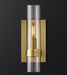 LED Glass Cylinder Design Decorative Wall Light - DWHOME