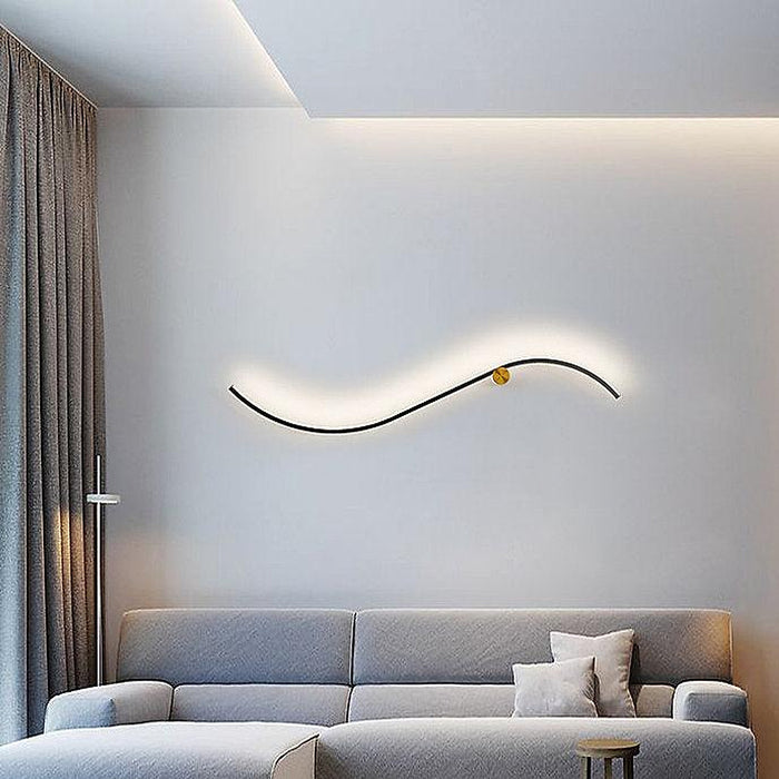 LED Simple WAVE Design Decorative Wall Light-DWHOME