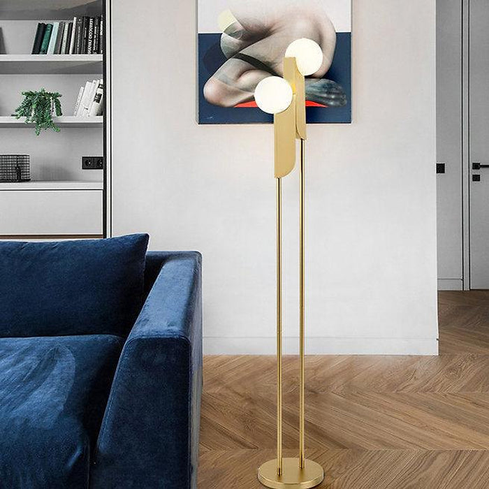 LED Modern Creative Dual-Light Floor Lamp-DWHOME