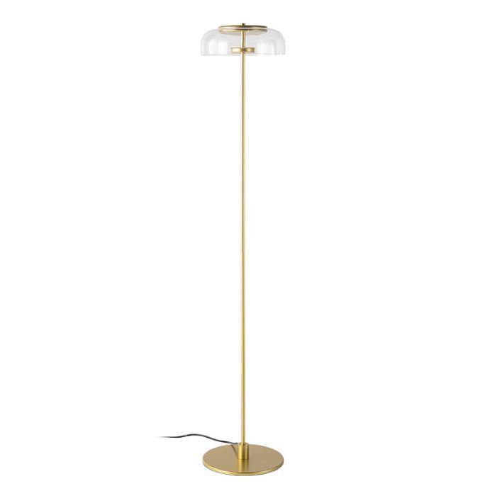 LED Glass Gold Floor Lamp - DWHOME