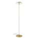 LED Glass Gold Floor Lamp - DWHOME