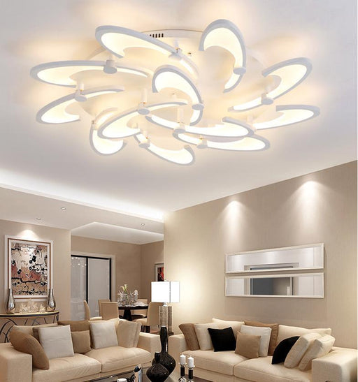 Modern LED Blossom Design Ceiling Light for Living Room - DWHOME