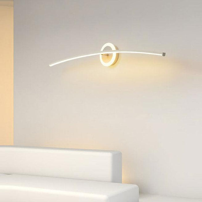 LED Curvy Style Modern Wall Light-DWHOME