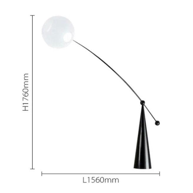 LED Moon & Branch Modern Floor Lamp - DWHOME
