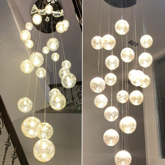 LED Multi-sphere Modern Luxury Pendant Light - DWHOME