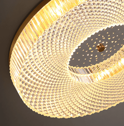 LED American Style Brass Modern Ceiling Light - DWHOME
