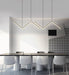 LED Aluminum Wave Pendant - DWHOME