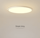 LED Ultra-thin Simple Modern Ceiling Light - DWHOME