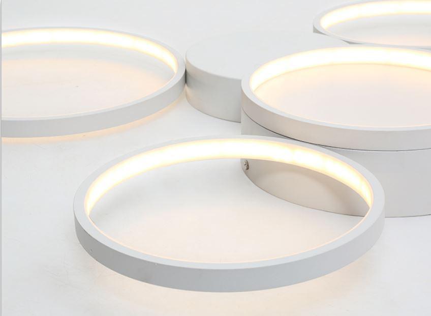 LED Creative Round Design Ceiling Light - DWHOME