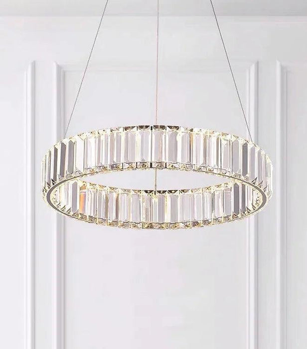 LED North European Style Glass Crystal Pendant Light - DWHOME