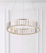 LED North European Style Glass Crystal Pendant Light - DWHOME
