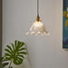 LED Japanese Retro Style Glass Pendant Light - DWHOME