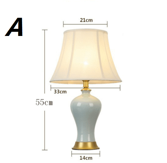 LED European Ceramics Decorative Table Lamp - DWHOME