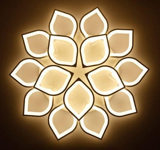 LED Acrylic Lotus Design Ceiling Light - DWHOME