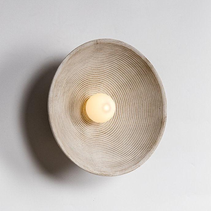 LED Vintage/Pure White Modern Disc Design Wall Light-DWHOME