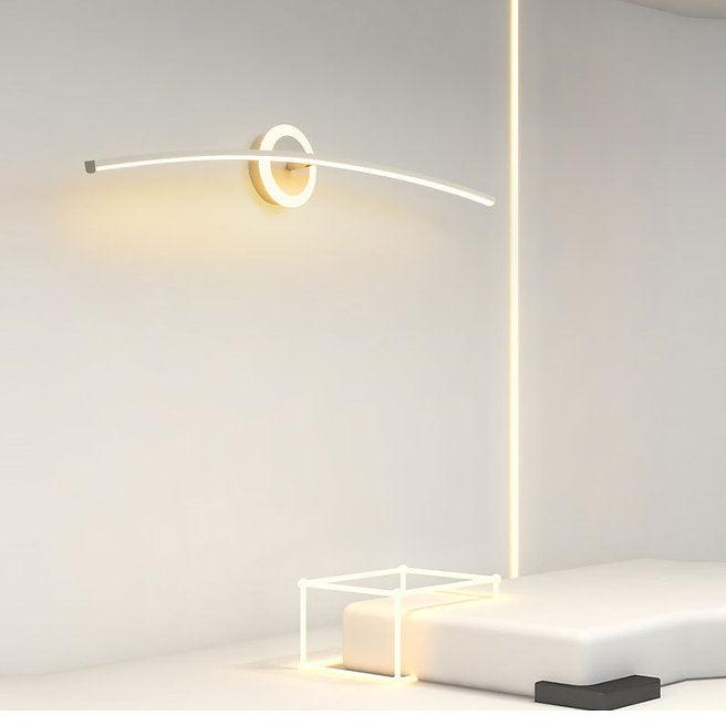 LED Curvy Style Modern Wall Light - DWHOME