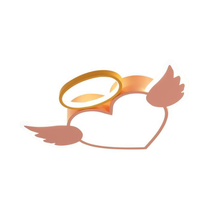 LED Heart-Shape Angel Children Ceiling Light - DWHOME