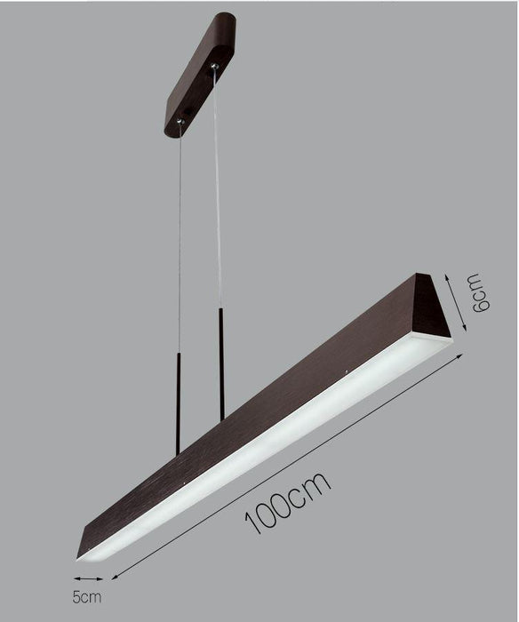 LED Office Linear Triangle Light - DWHOME