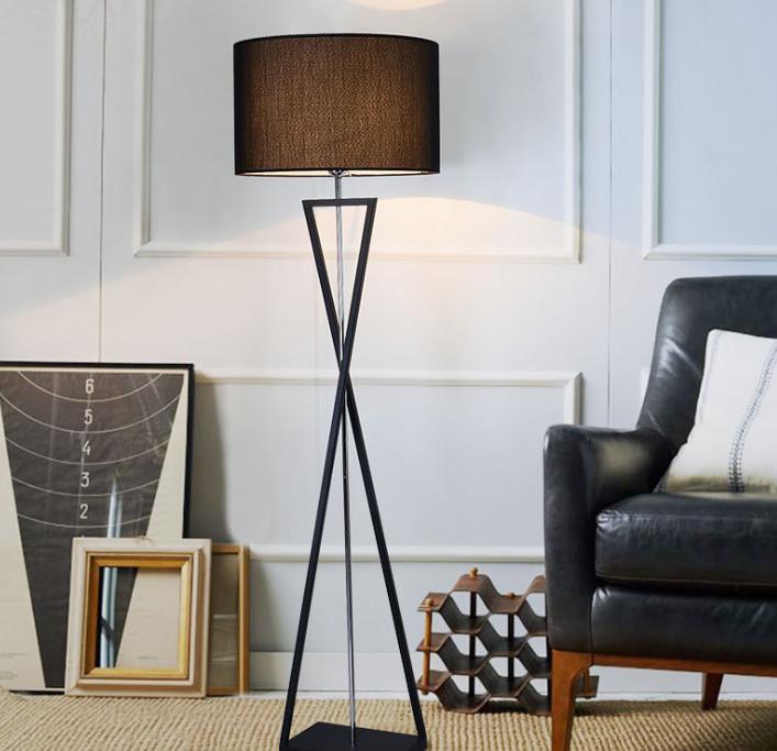 LED Classic Infinity Cloth Floor Lamp - DWHOME