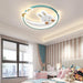 LED Sleeping Rabbit Design Modern Cute Children Ceiling Light-DWHOME