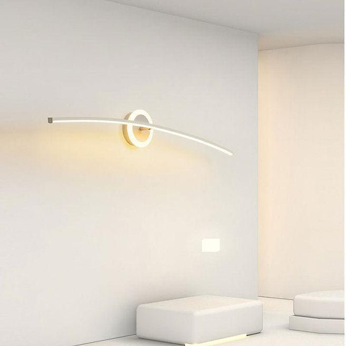 LED Curvy Style Modern Wall Light-DWHOME